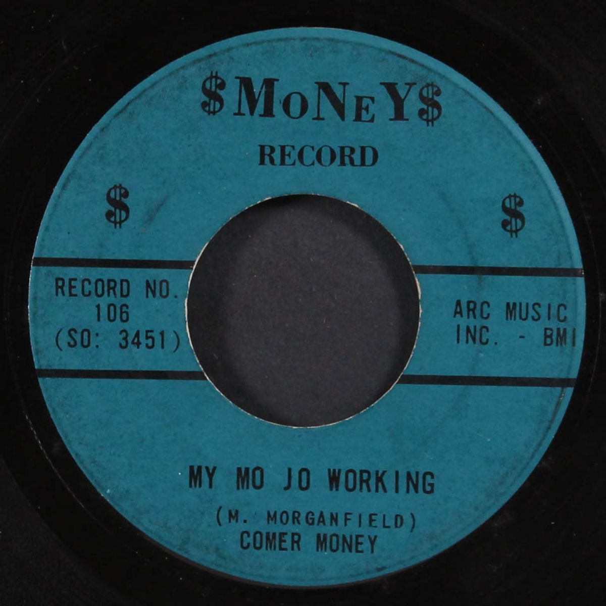 my mo jo working / lonely world by COMER MONEY