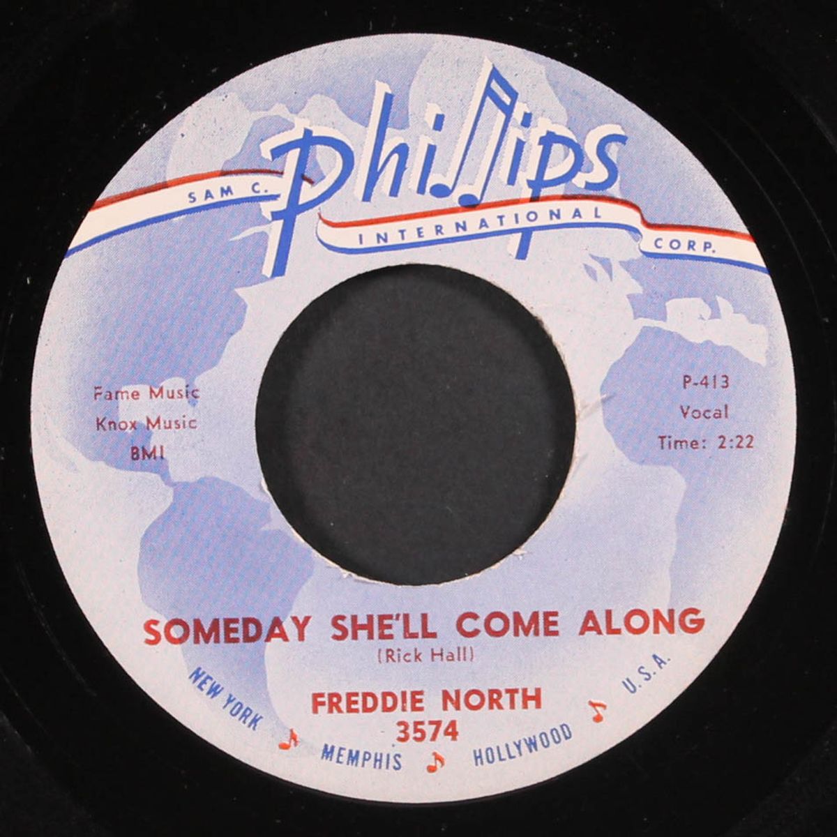 don't make me cry / someday she'll come along by FREDDIE NORTH
