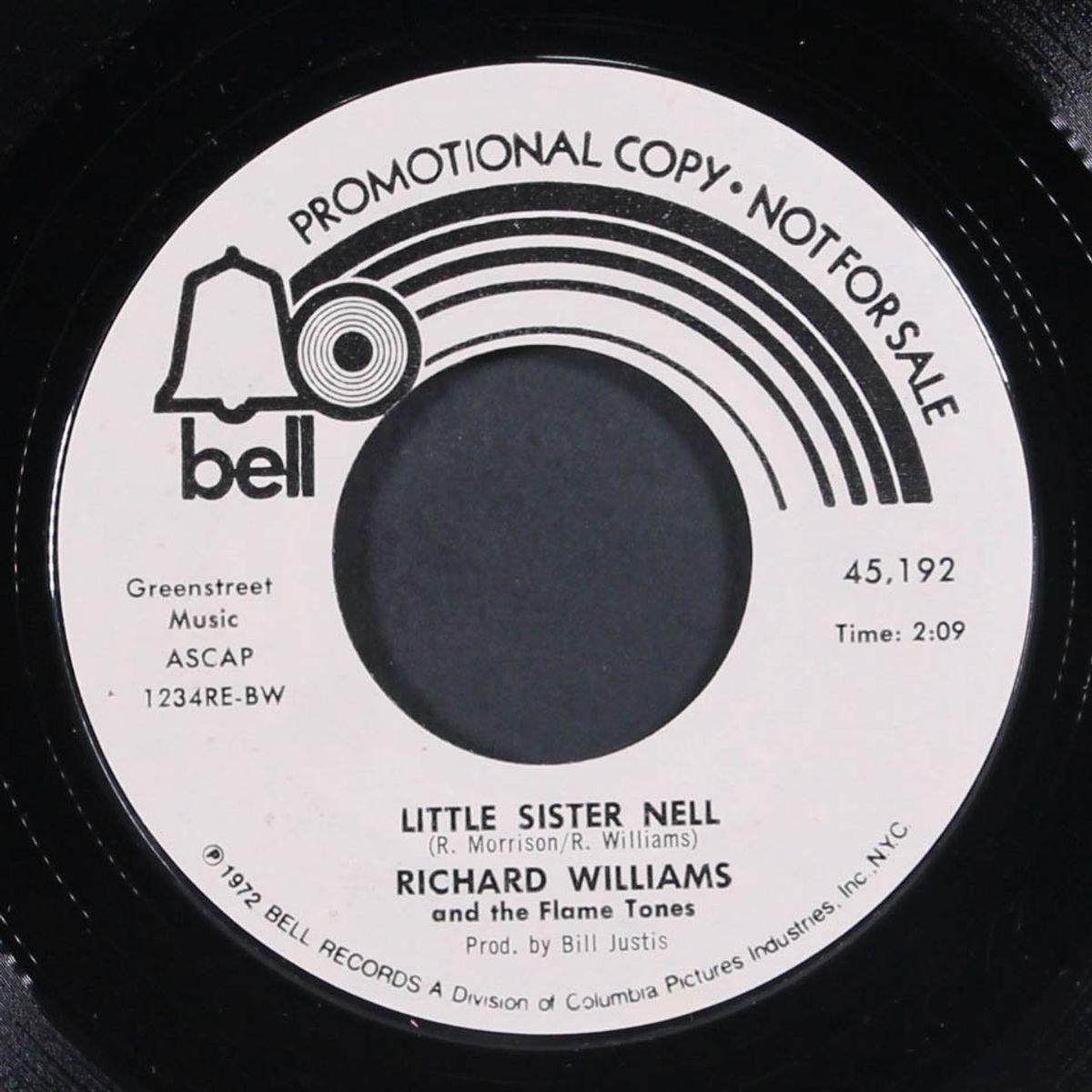 oldies but goodies / little sister nell by RICHARD WILLIAMS & FLAME TONES