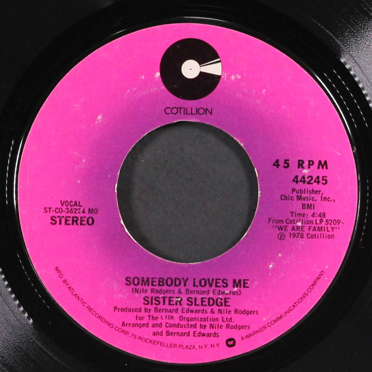 he's the greatest dancer / somebody loves me by SISTER SLEDGE