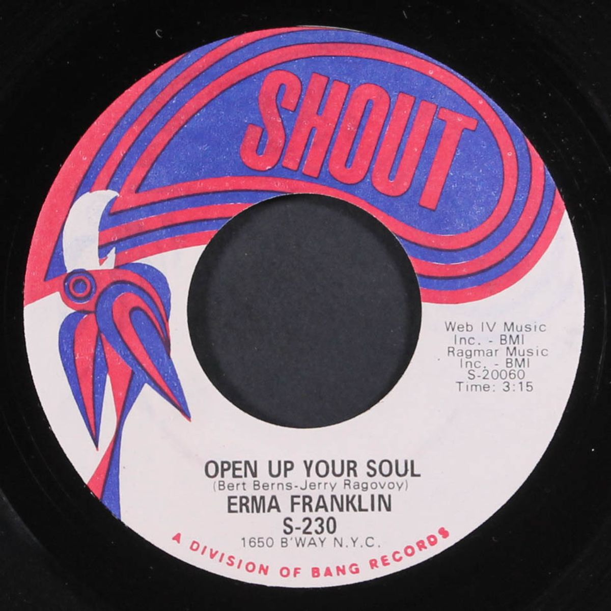 open up your soul / i'm just not ready for love by ERMA FRANKLIN