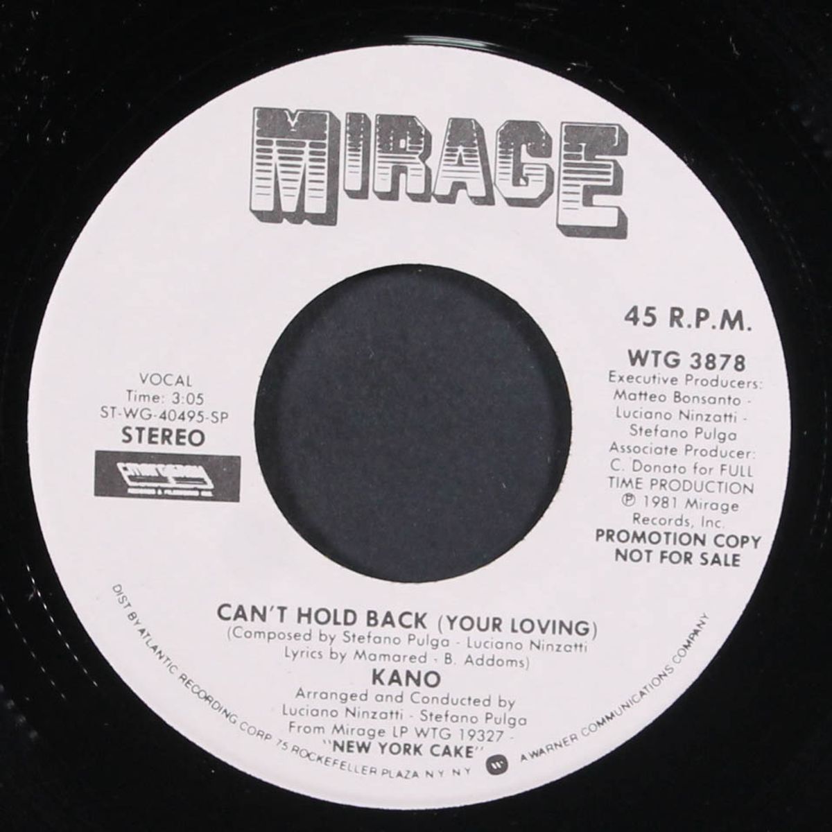 can't hold back (your loving) / mono by KANO