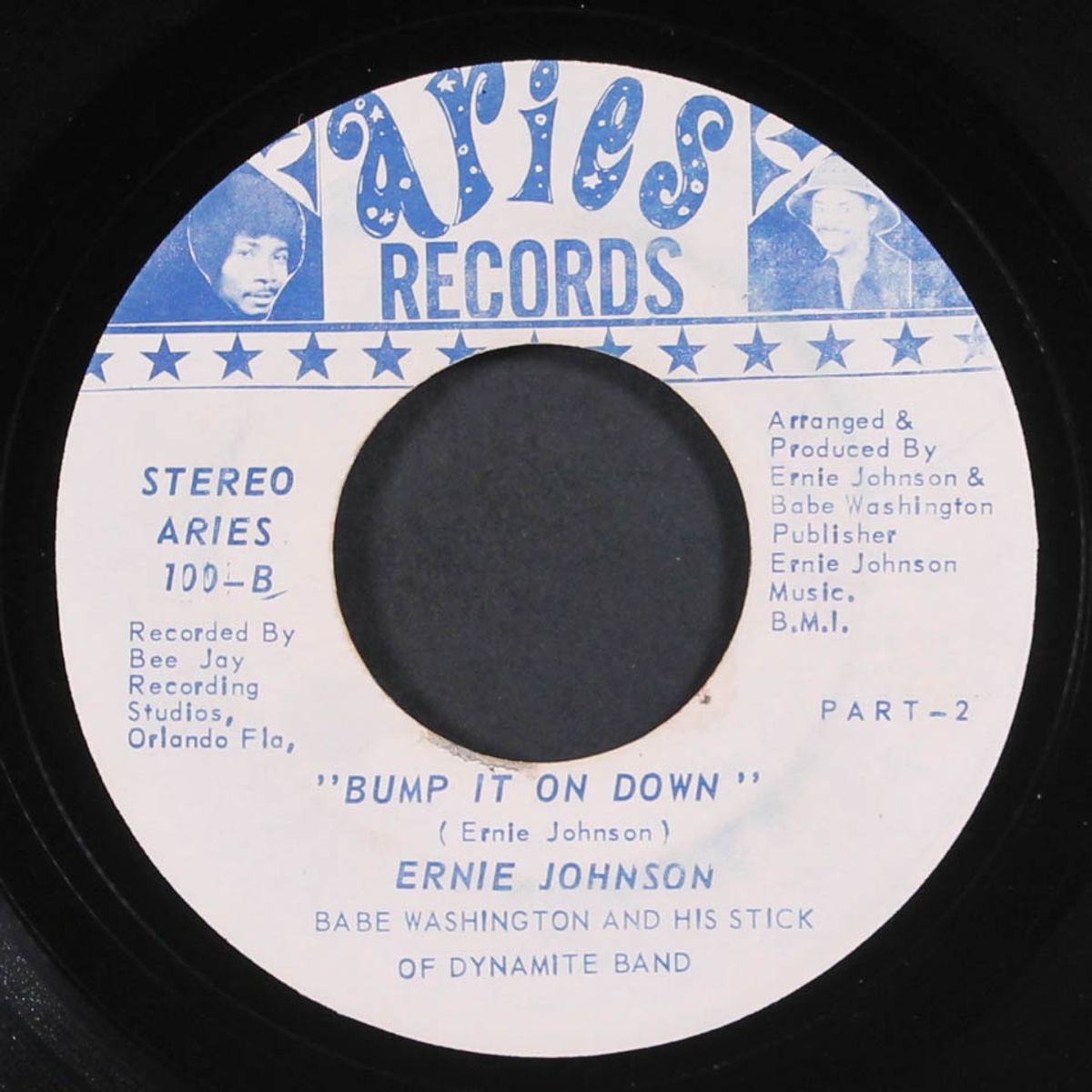 bump it on down / part 2 by ERNIE JOHNSON