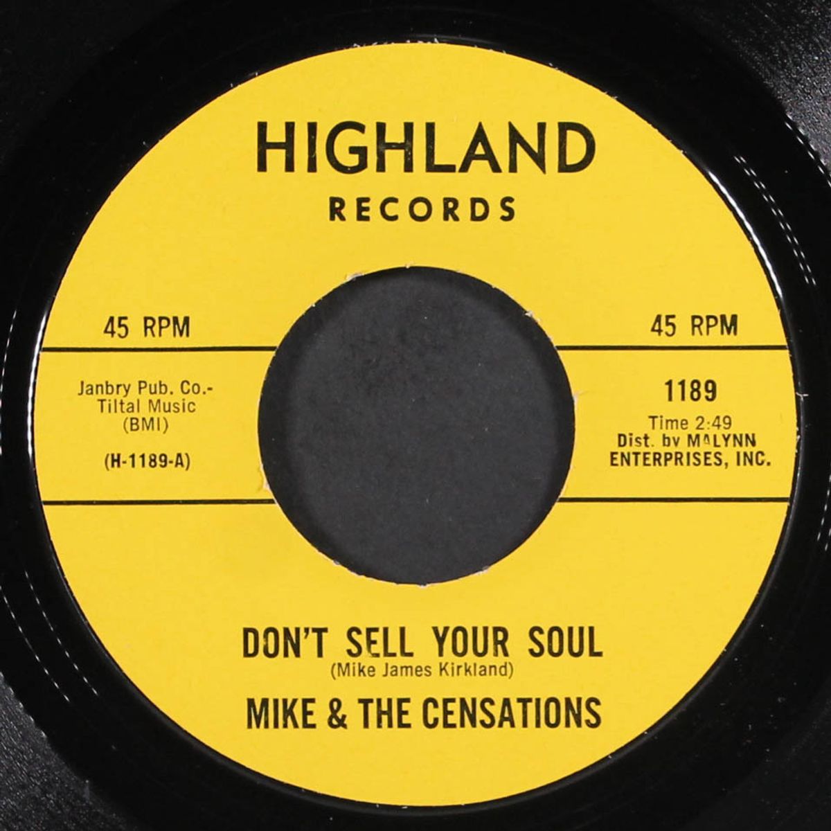baby what're you gonna do / don't sell your soul by MIKE & CENSATIONS
