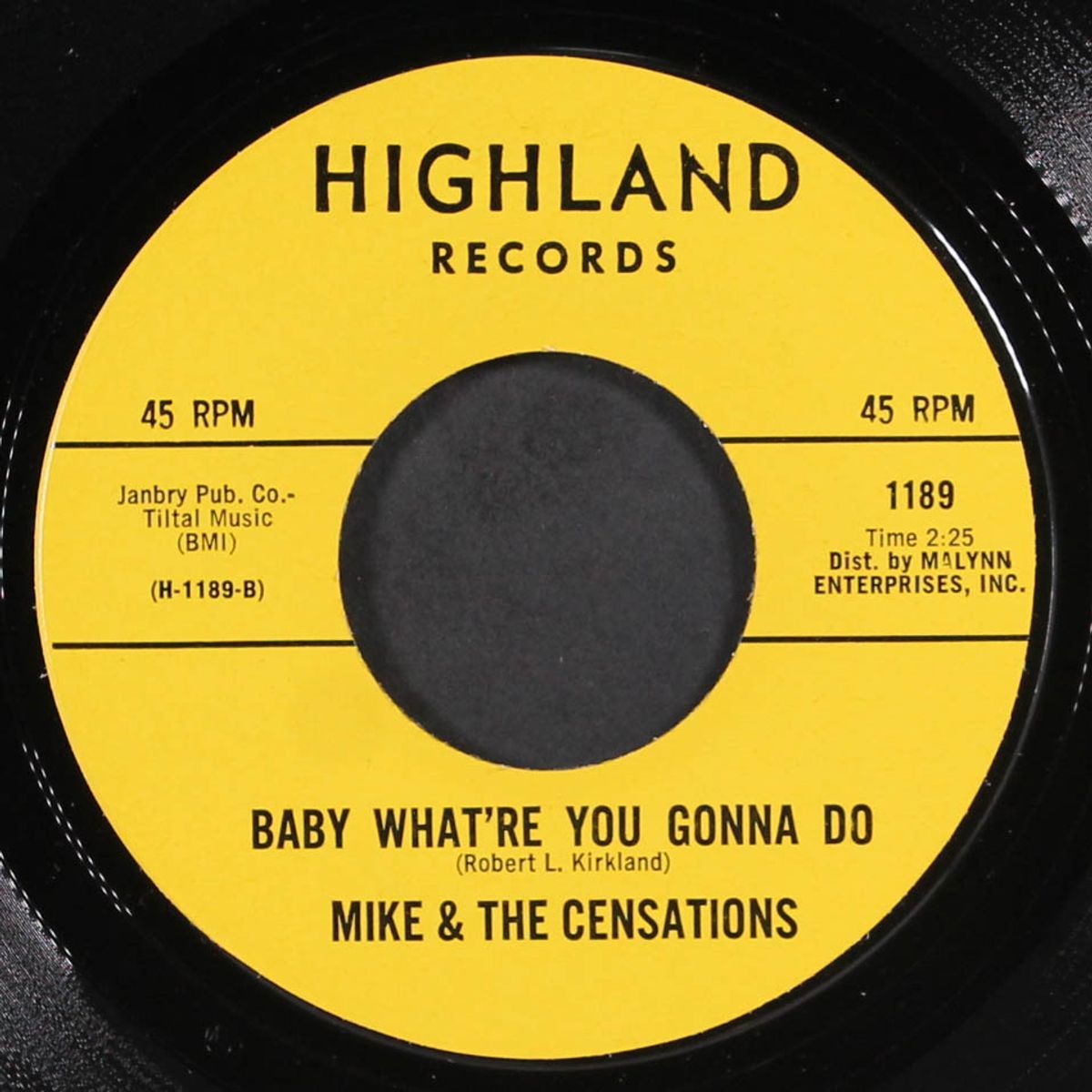 baby what're you gonna do / don't sell your soul by MIKE & CENSATIONS