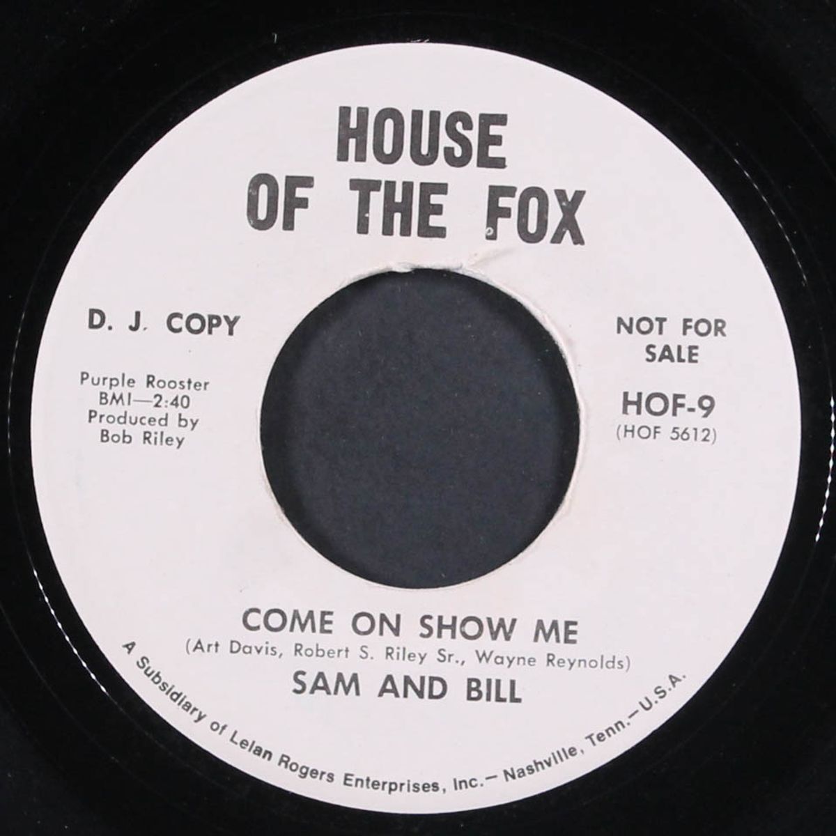 come on show me / same by SAM & BILL
