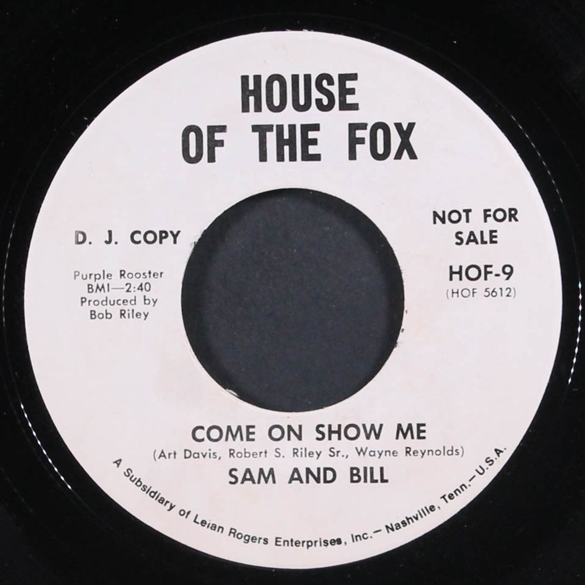 come on show me / same by SAM & BILL