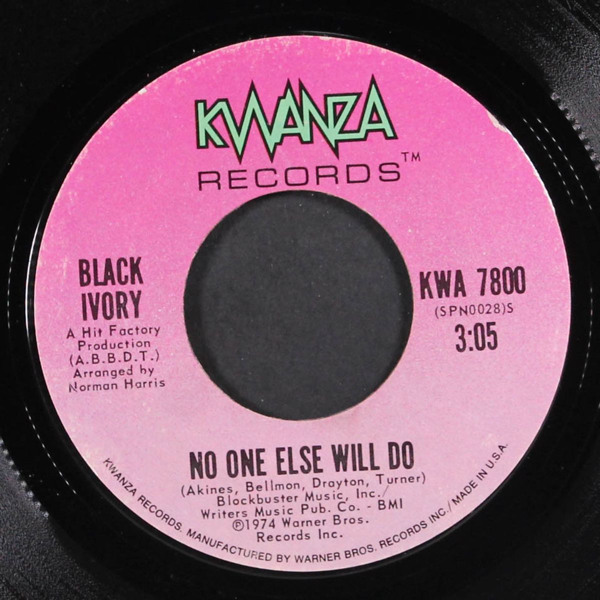 what goes around / no one else will do by BLACK IVORY