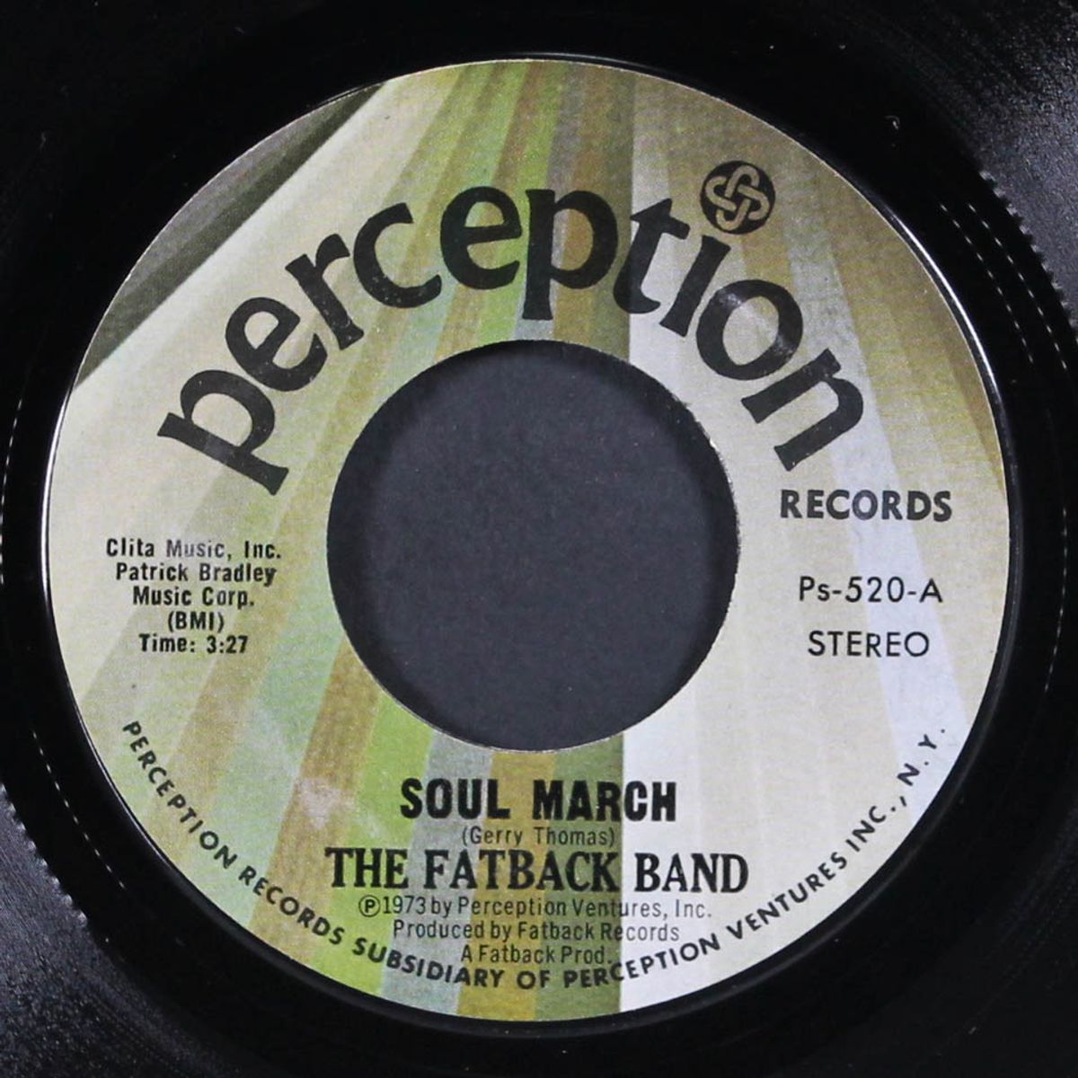 soul march / to be with you by FATBACK BAND