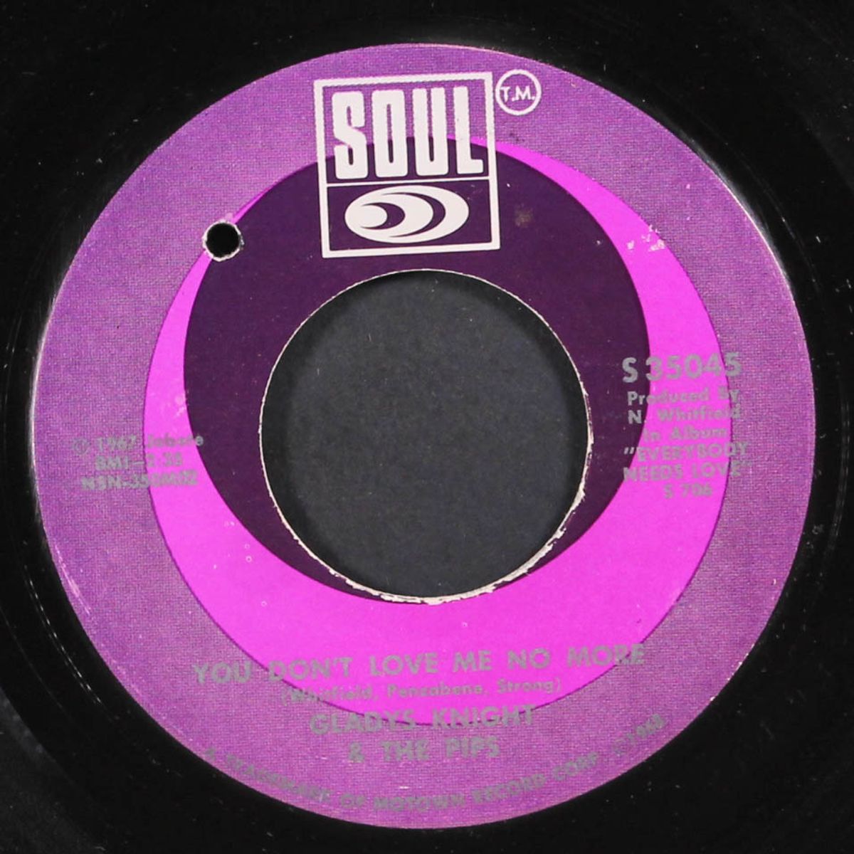 it should have been me / you don't love me no more by GLADYS KNIGHT & PIPS