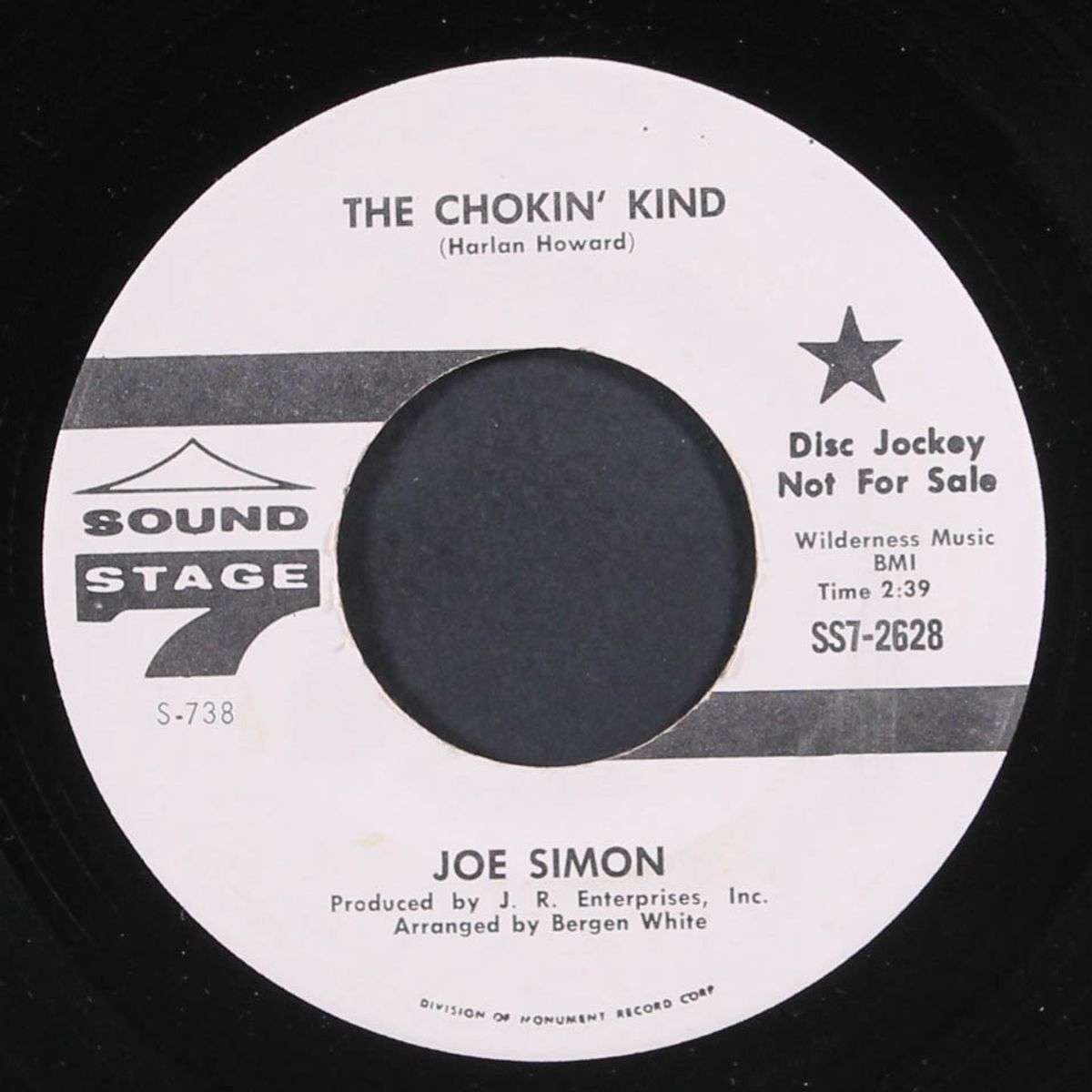 the chokin' kind / come on and get it by JOE SIMON