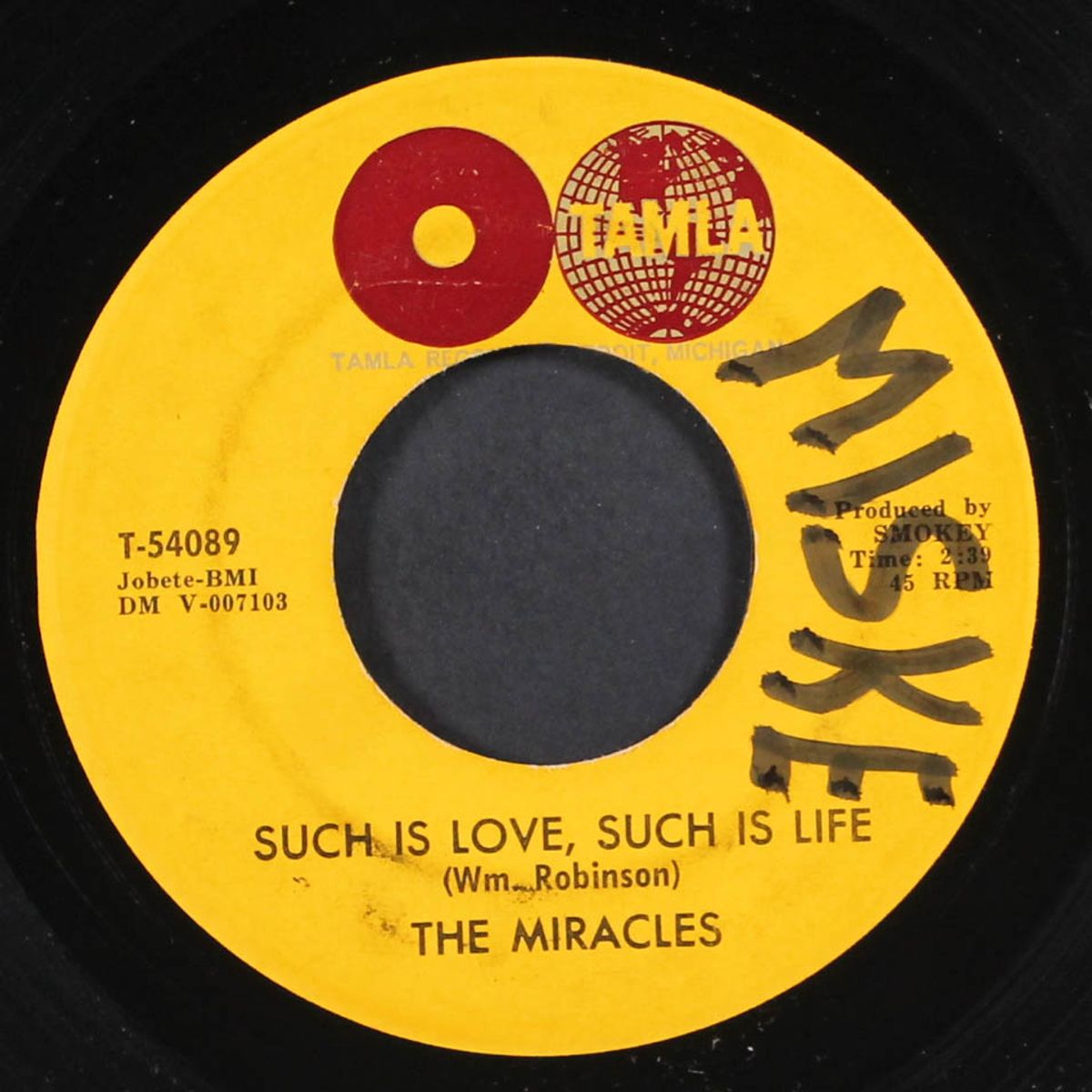 i gotta dance to keep from crying / such is love, such is life by MIRACLES