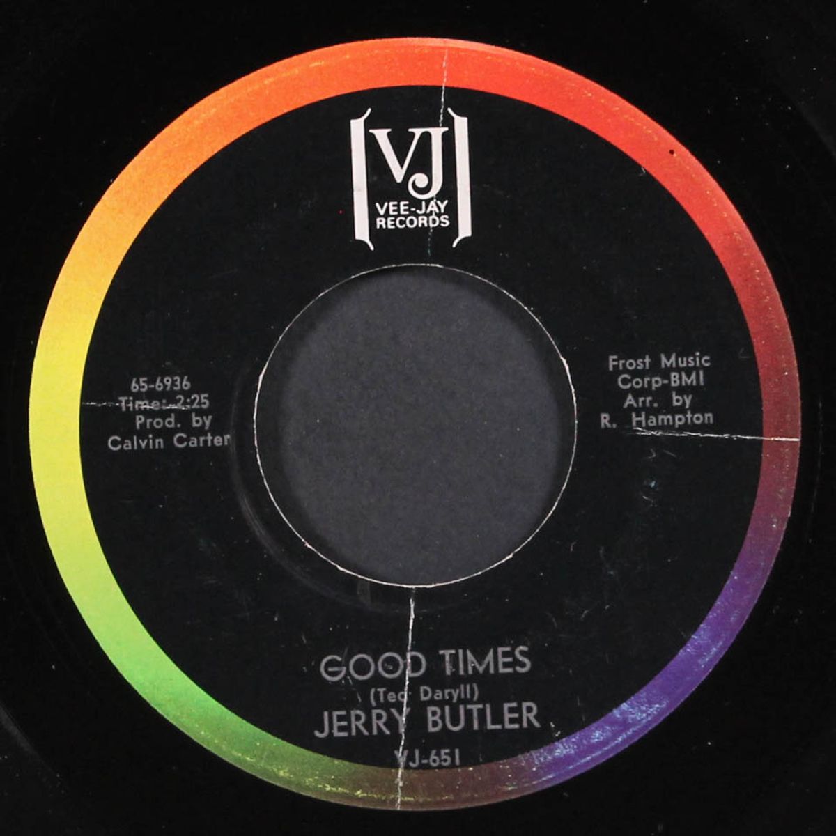good times / i've grown accustomed to her face by JERRY BUTLER
