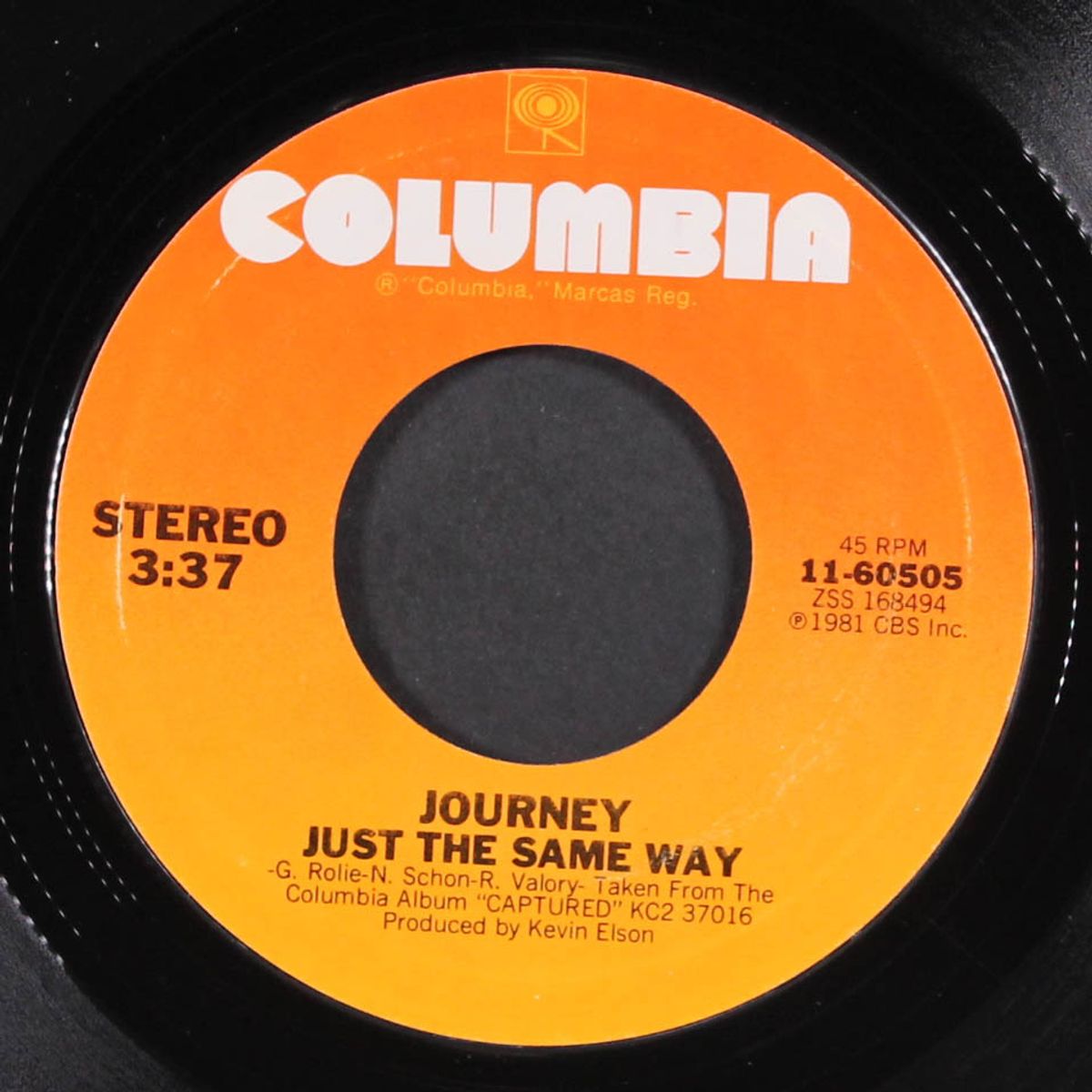 the party's over / just the same way by JOURNEY