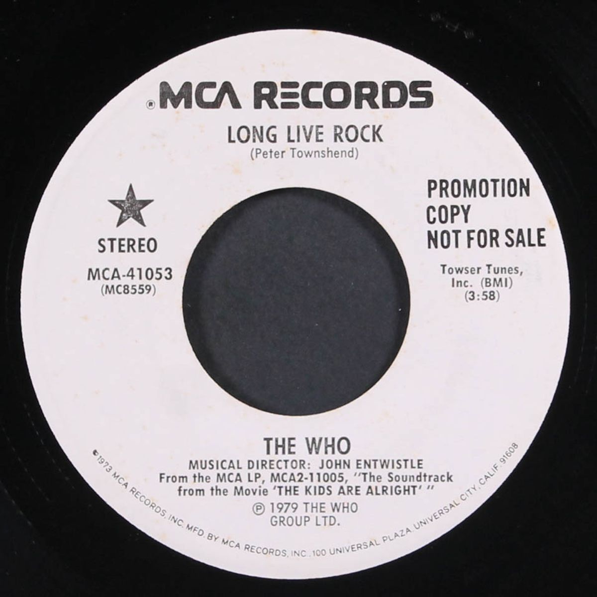 long live rock / same by WHO