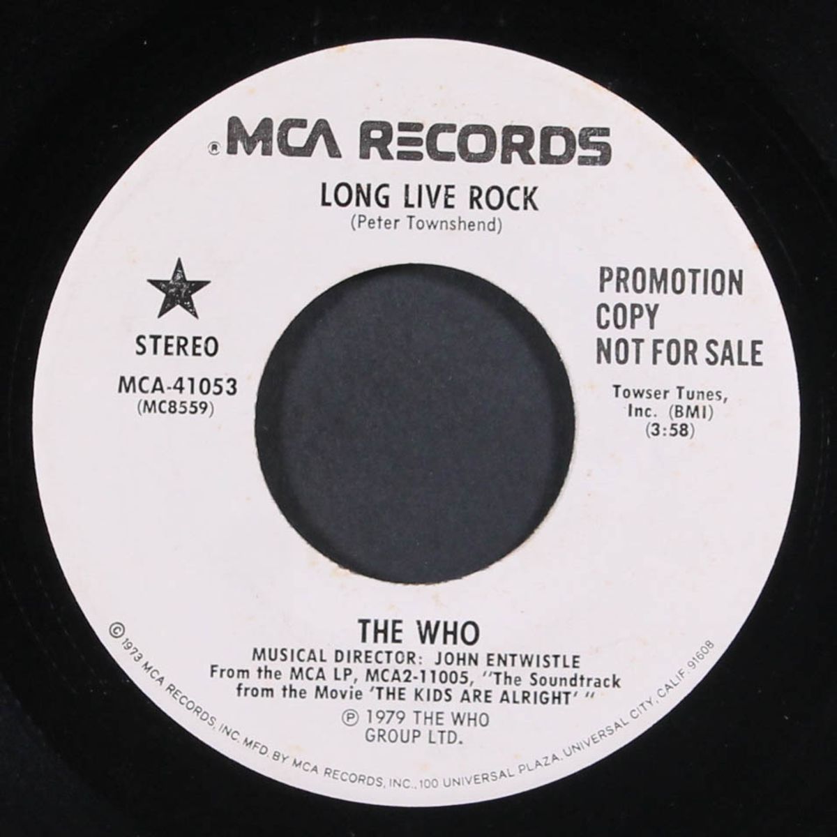 long live rock / same by WHO