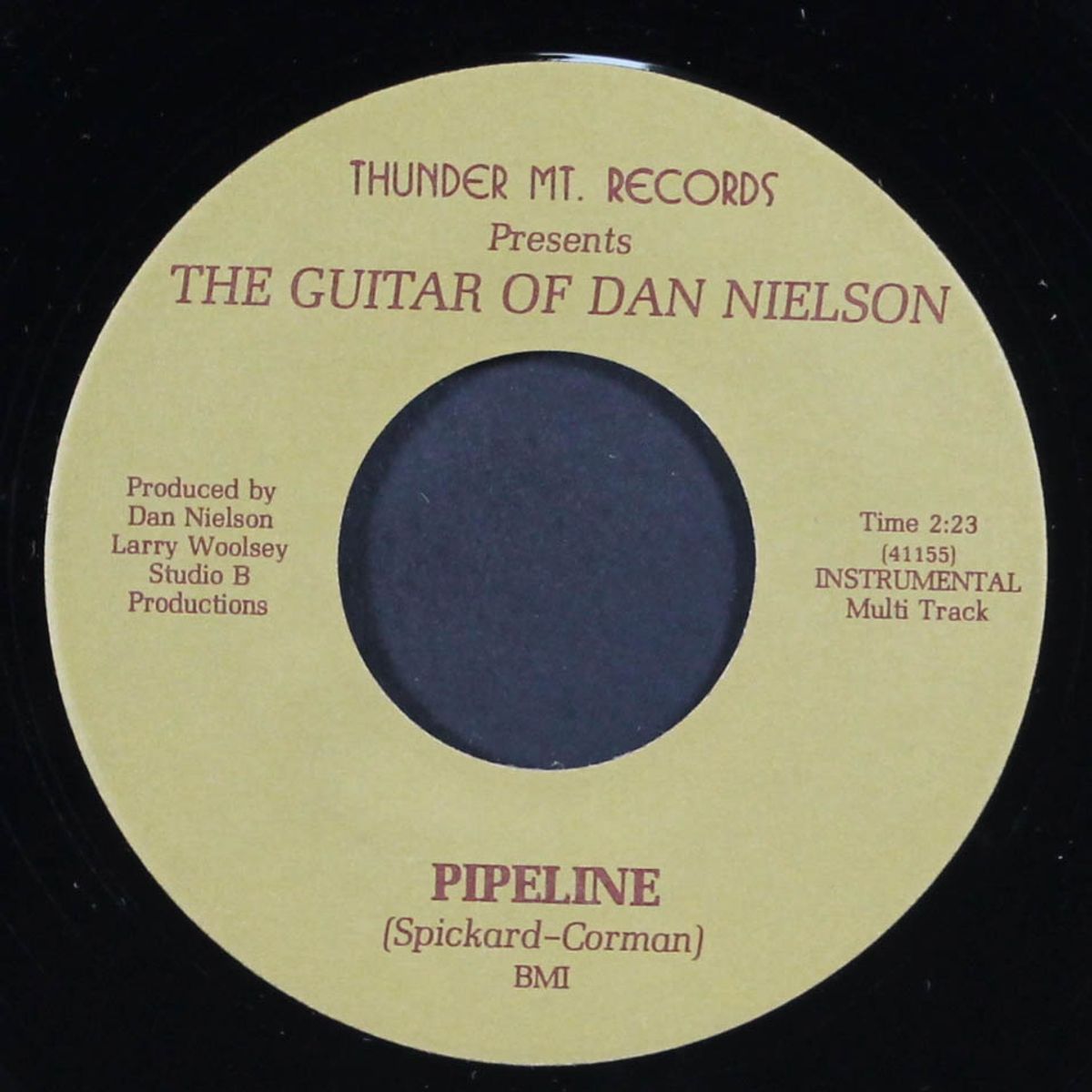 pipeline / burning love by DAN NIELSON / LARRY WOOLSEY