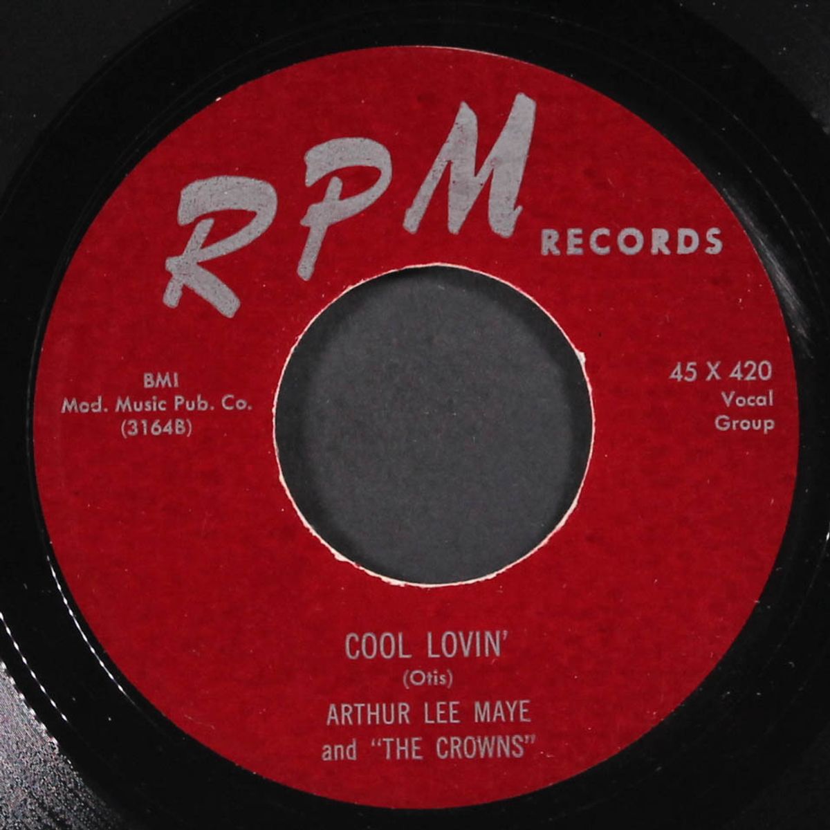 please say you love me / cool lovin' by ARTHUR LEE MAYE & CROWNS