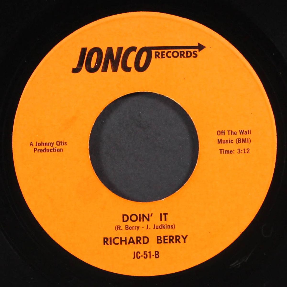 trackin' machine / doin' it by RICHARD BERRY
