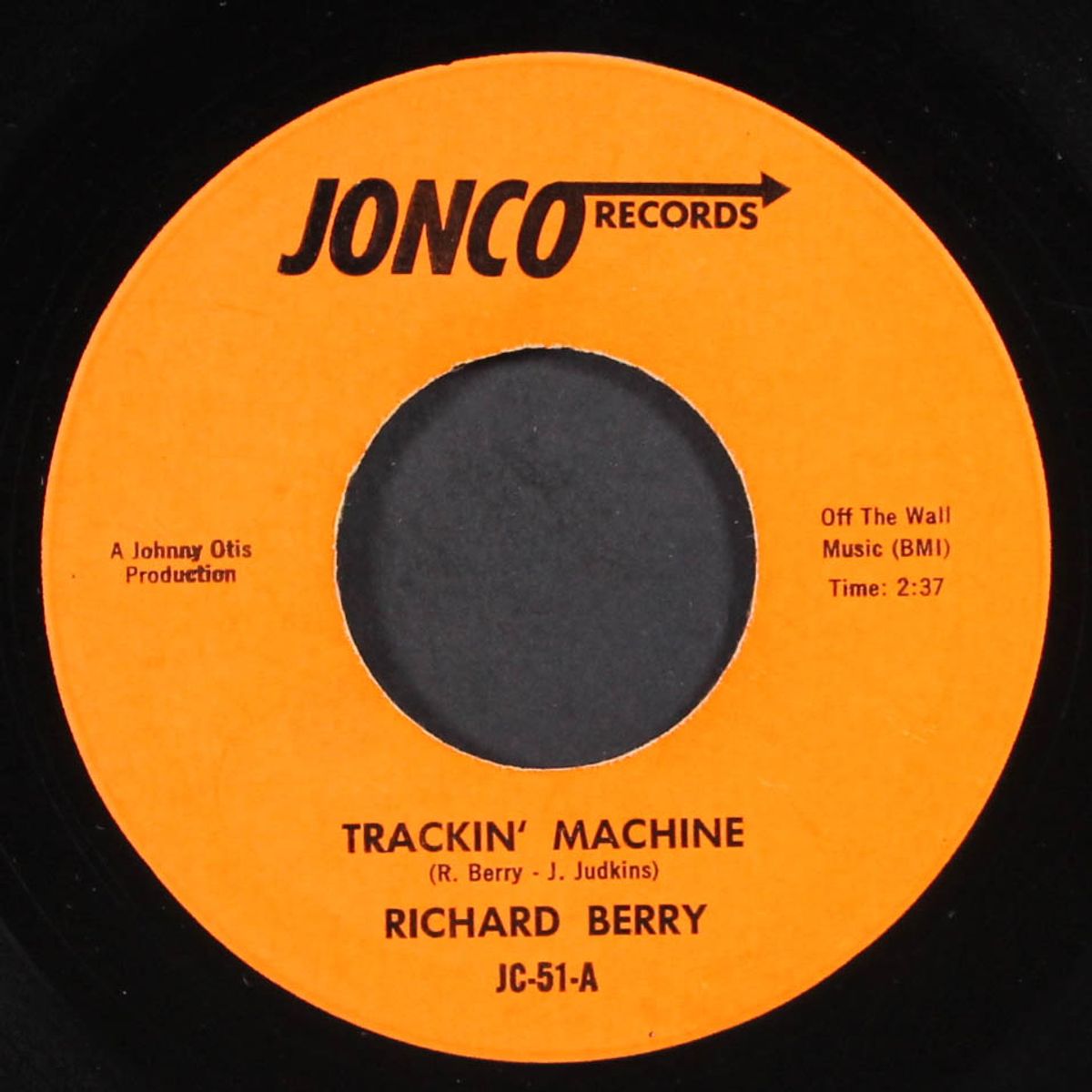 trackin' machine / doin' it by RICHARD BERRY