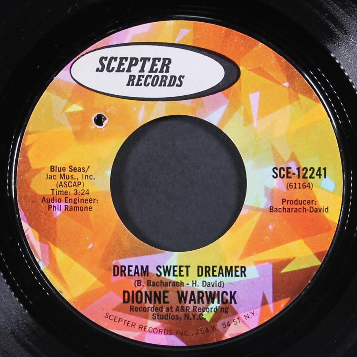 this girl's in love with you / dream sweet dreamer by DIONNE WARWICK