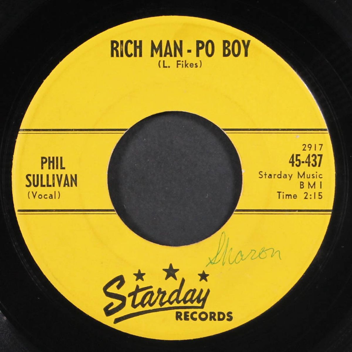 hearts are lonely / rich man - po boy by PHIL SULLIVAN