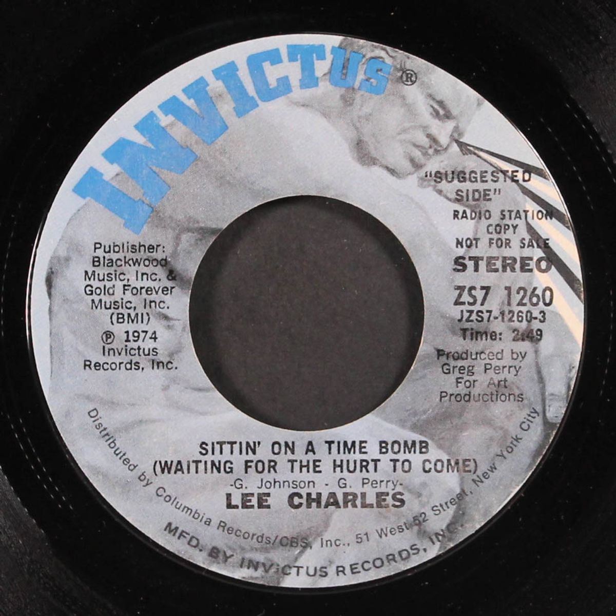 sittin' on a time bomb / get your house in order by LEE CHARLES