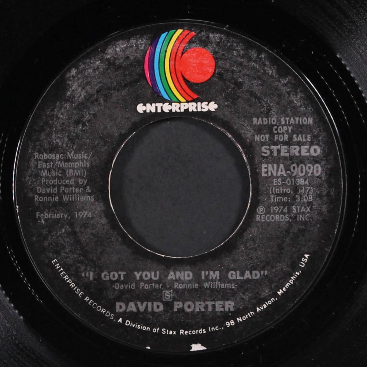 i got you and i'm glad by DAVID PORTER