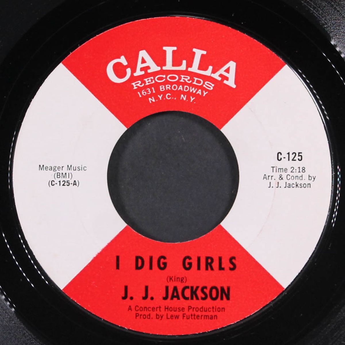 that ain't right / i dig girls by J.J. JACKSON