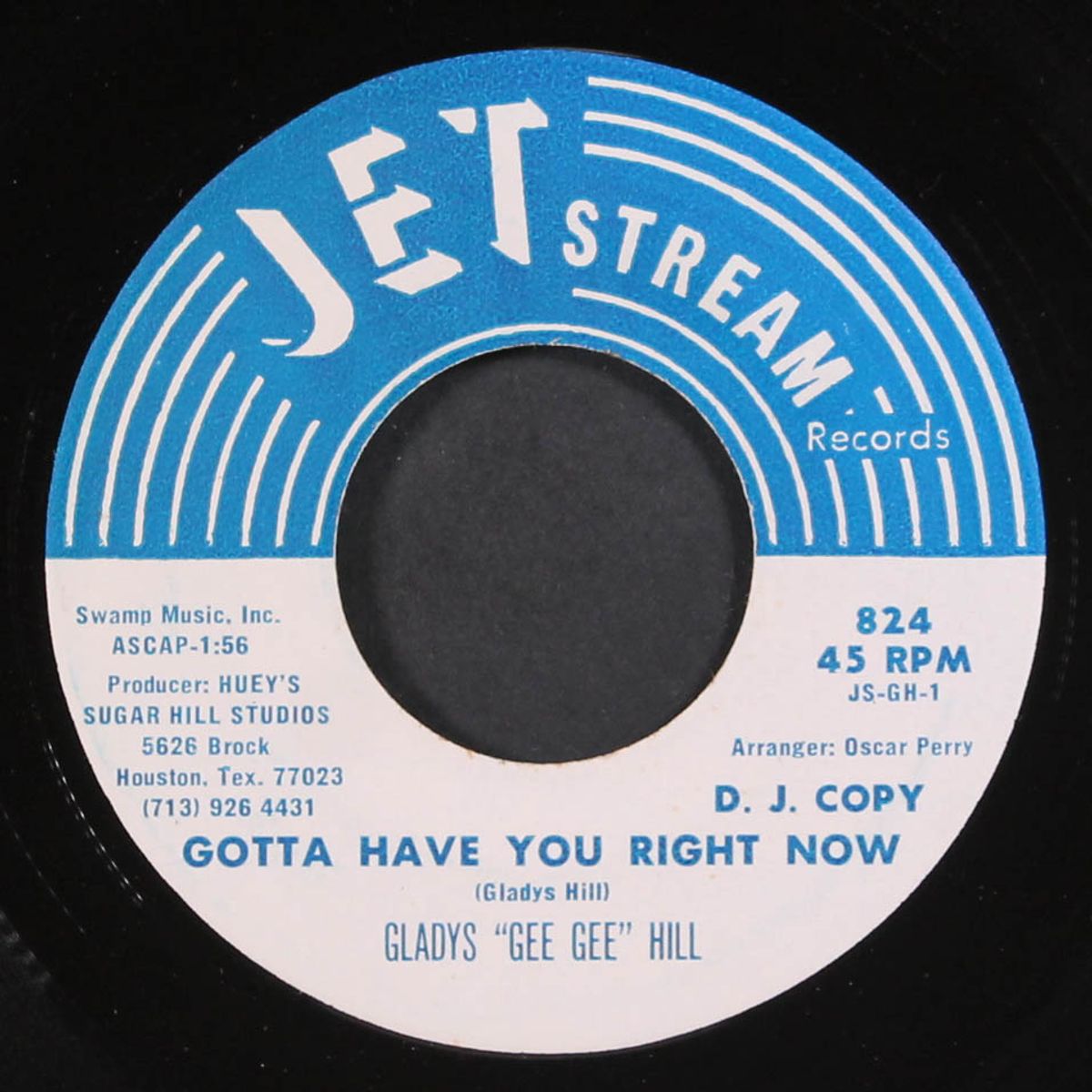 gotta have you right now / talking about love by GLADYS 'GEE GEE' HILL