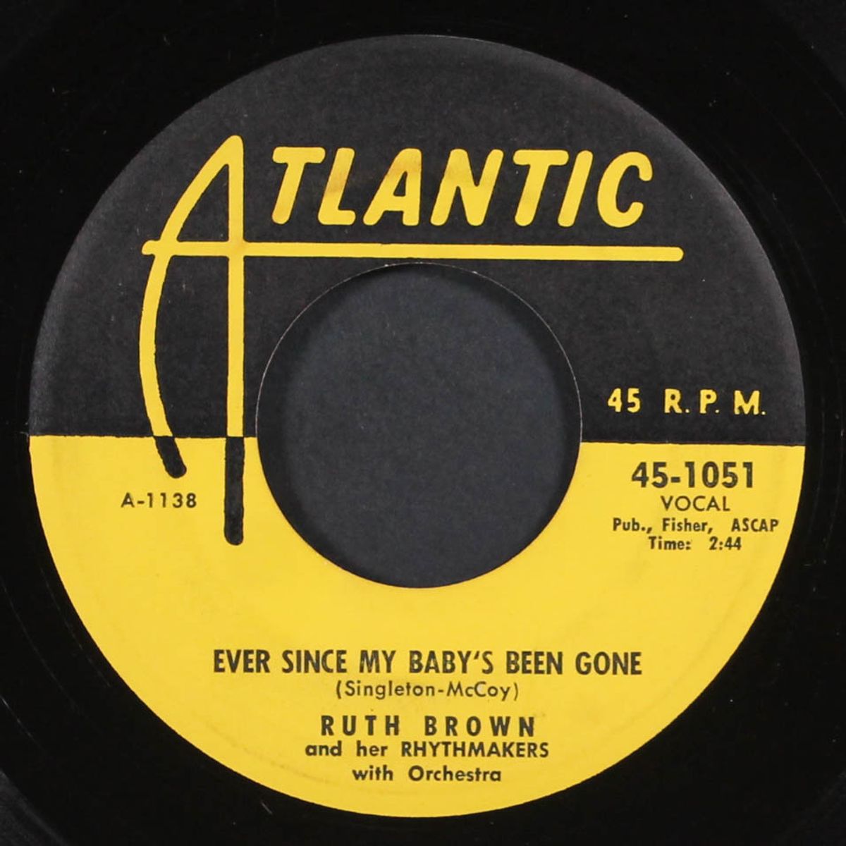 bye bye young men / ever since my baby's been gone by RUTH BROWN