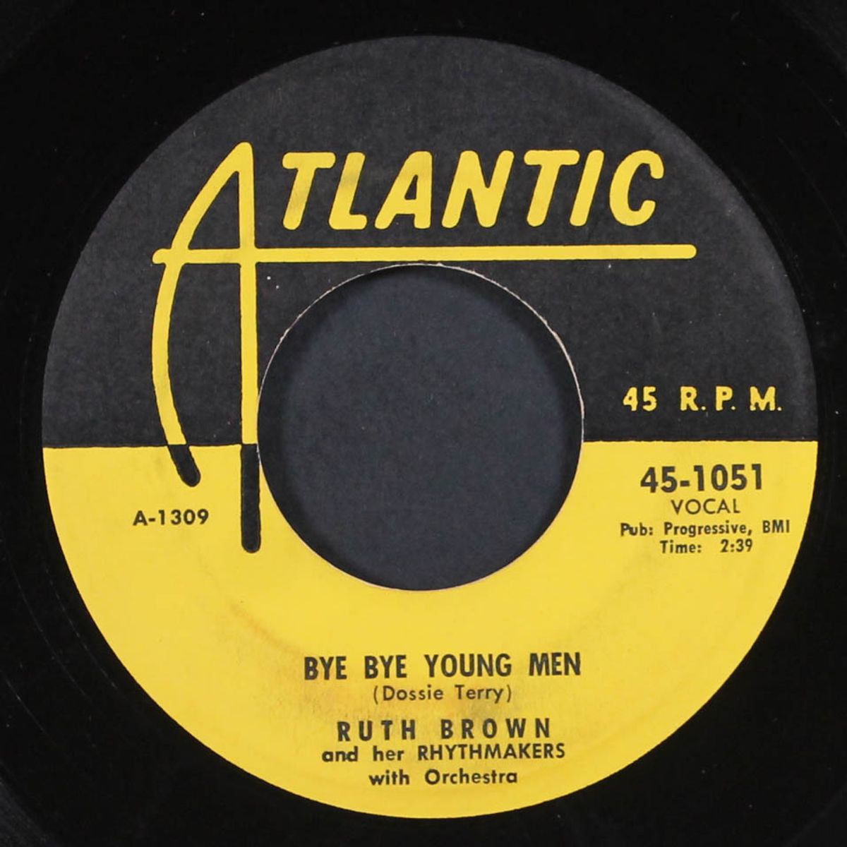 bye bye young men / ever since my baby's been gone by RUTH BROWN