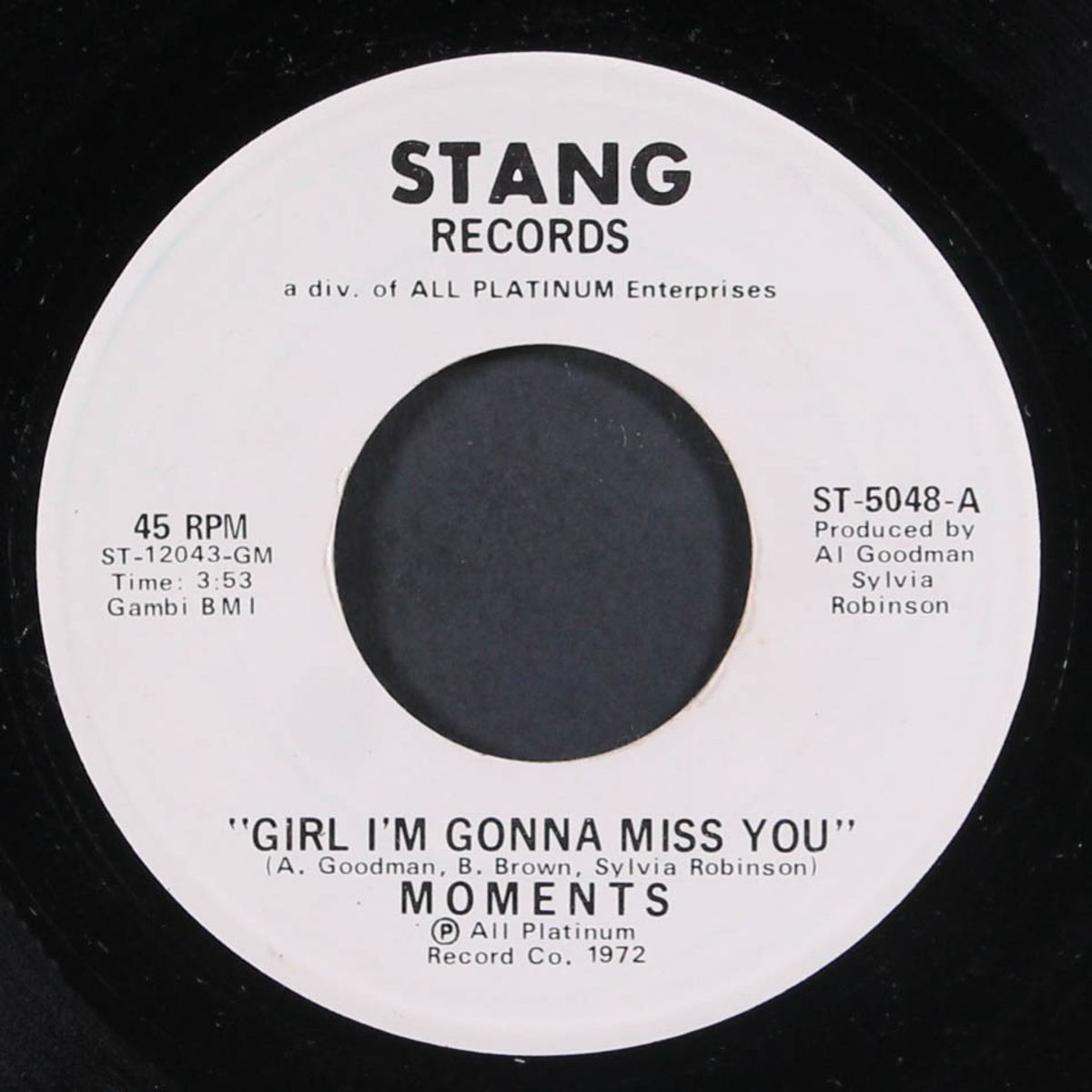 girl i'm gonna miss you by MOMENTS