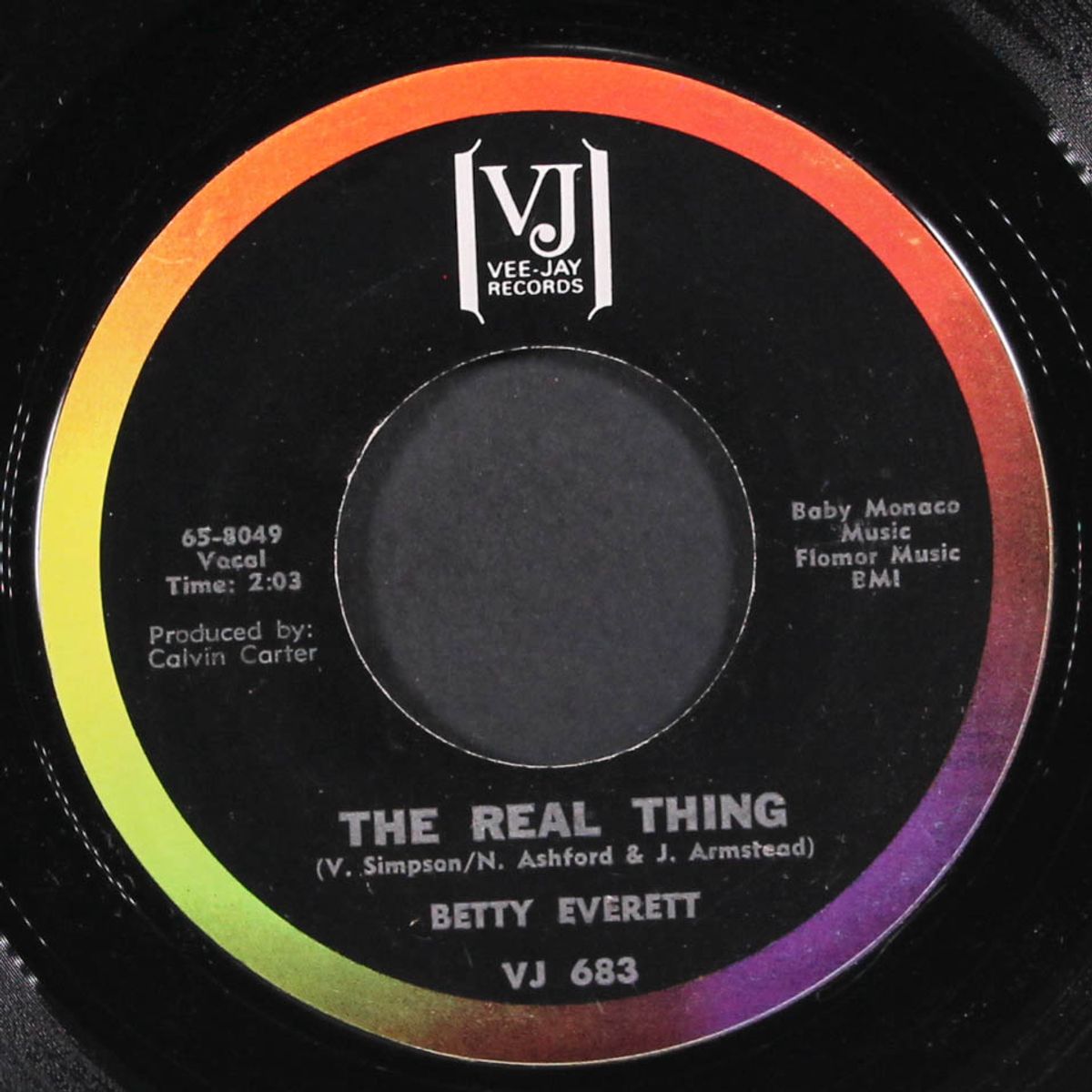 the real thing / gonna be ready by BETTY EVERETT