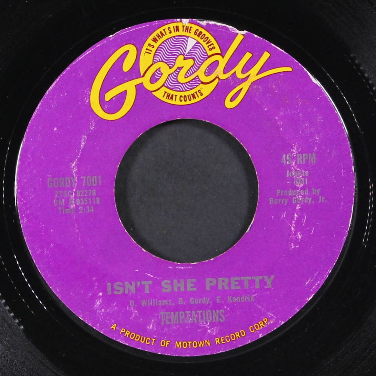 dream come true / isn't she pretty by TEMPTATIONS