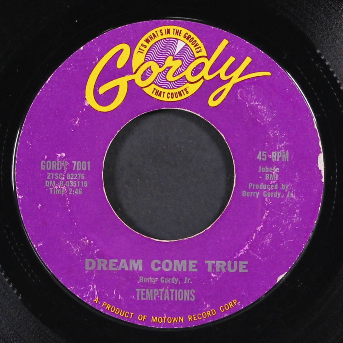dream come true / isn't she pretty by TEMPTATIONS
