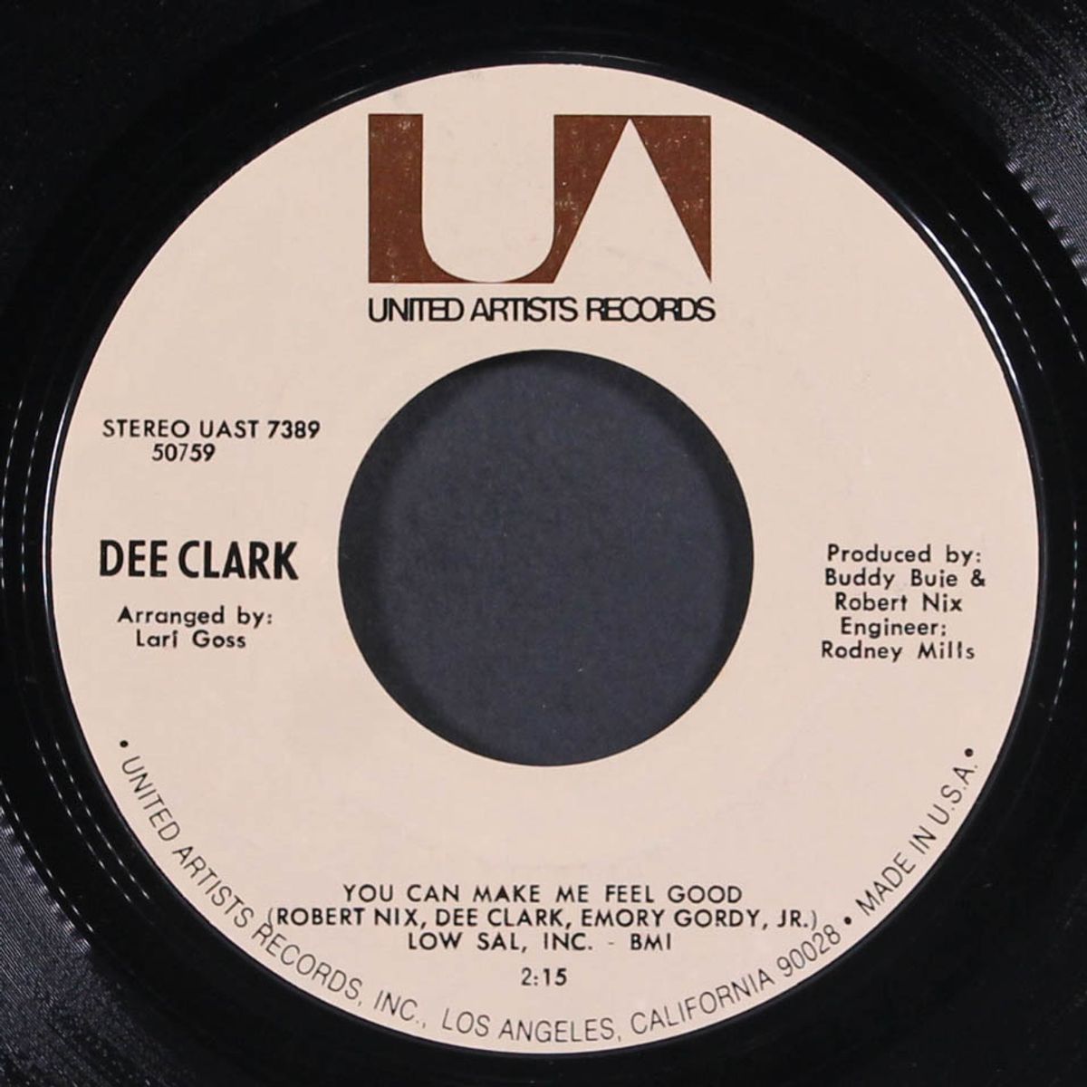 you can make me feel good / old time religion by DEE CLARK