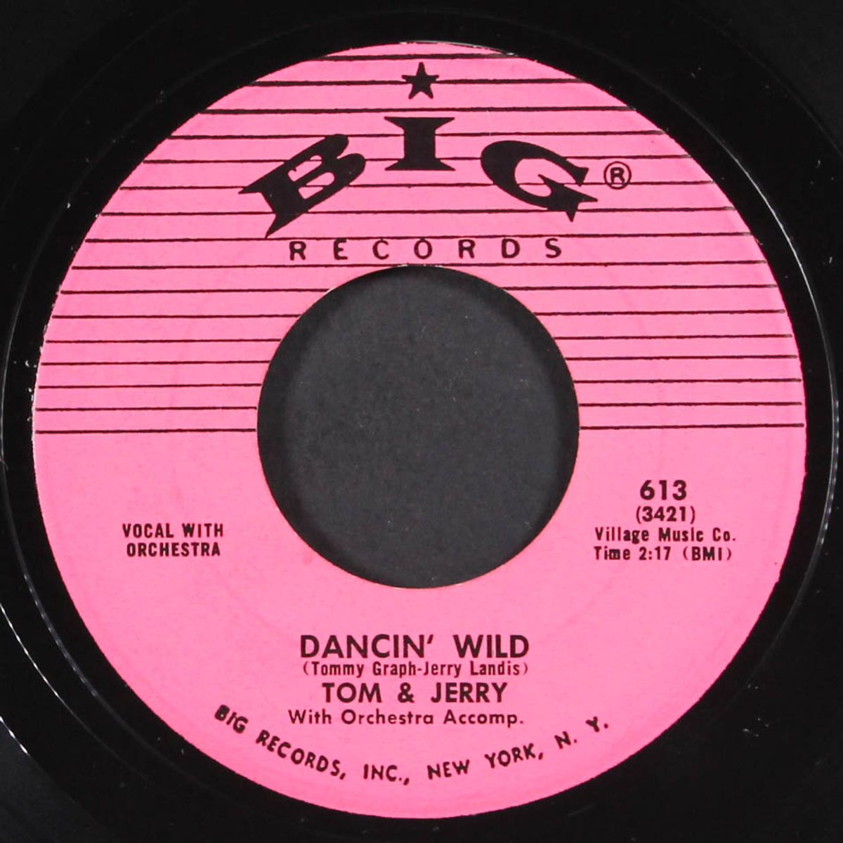hey, schoolgirl / dancin' wild by TOM & JERRY