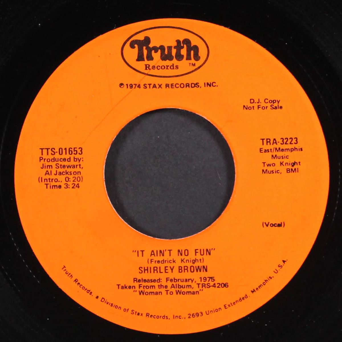 it ain't no fun / i've got to go on without you by SHIRLEY BROWN