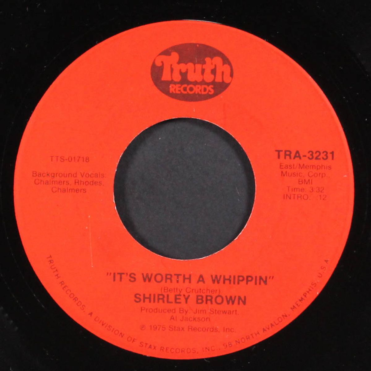 it's worth a whippin' / between you and me by SHIRLEY BROWN