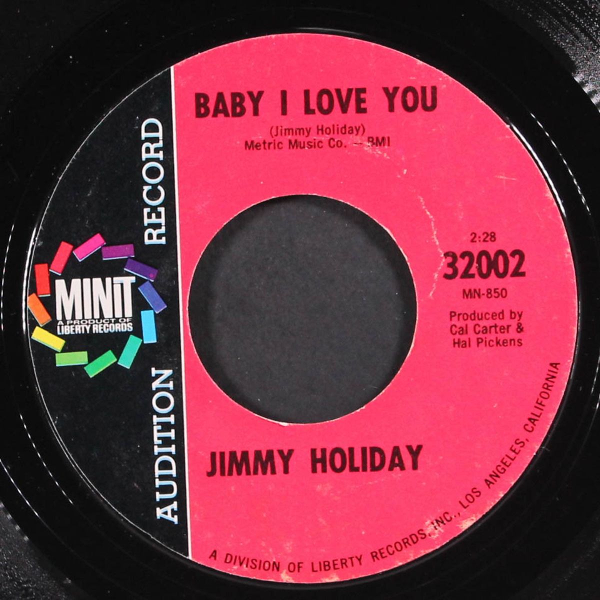 you won't get away / baby l love you by JIMMY HOLIDAY