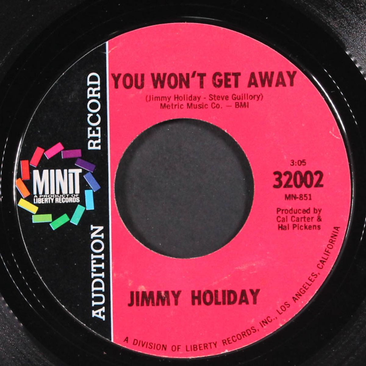 you won't get away / baby l love you by JIMMY HOLIDAY