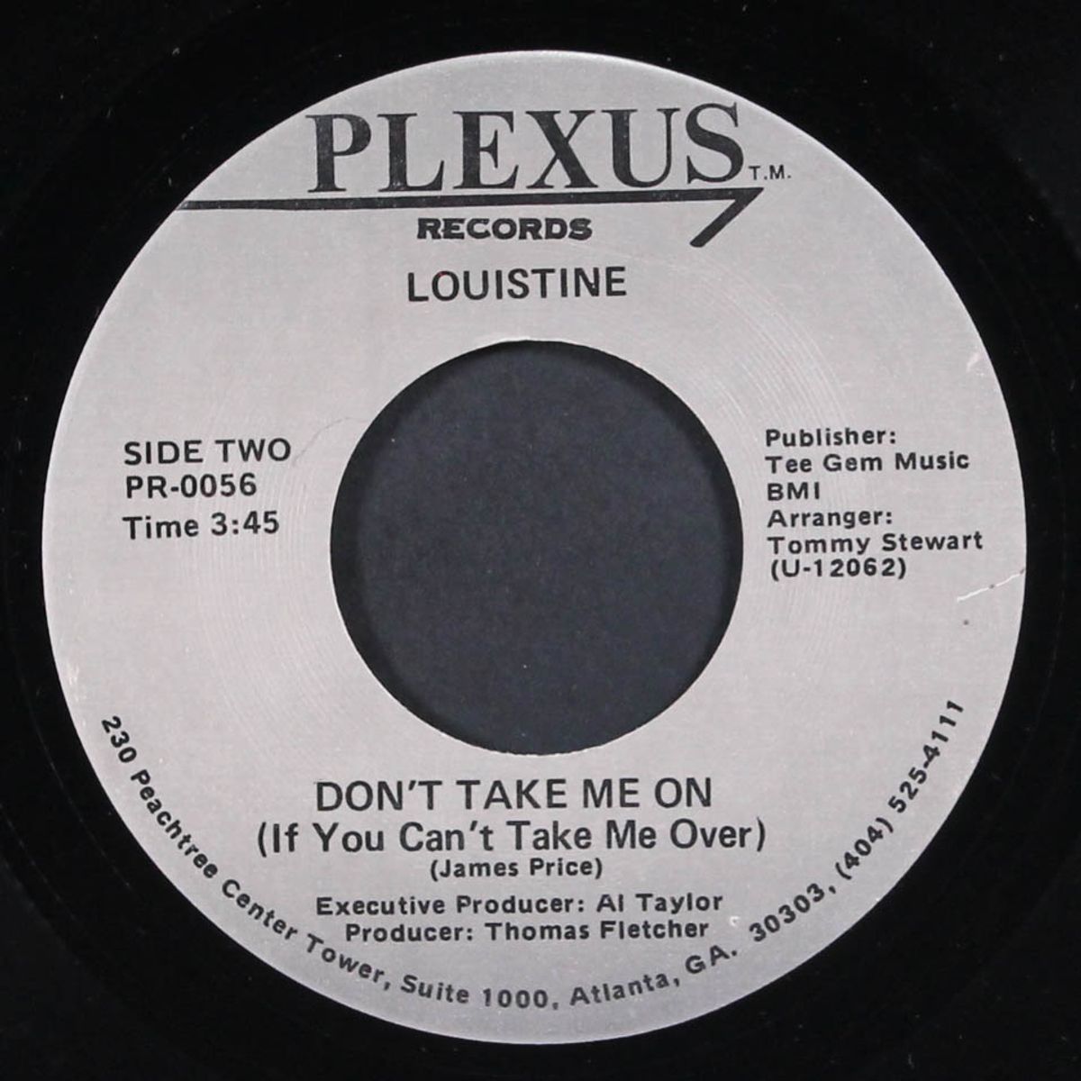 self-serve woman / don't take me on by LOUISTINE