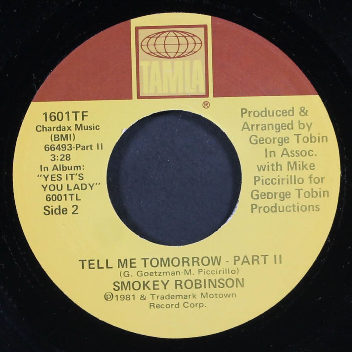 tell me tomorrow / part 2 by SMOKEY ROBINSON