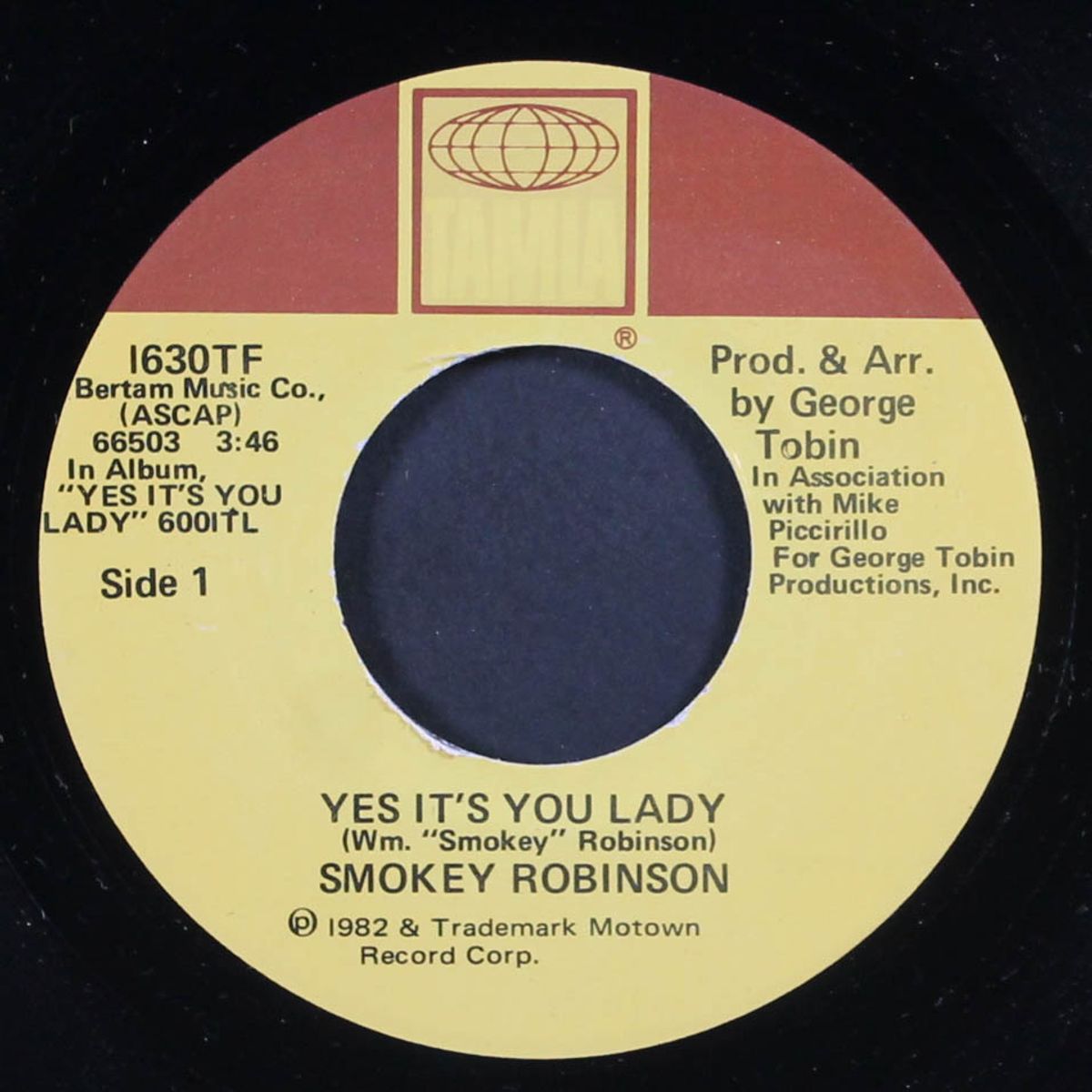 yes it's you lady by SMOKEY ROBINSON