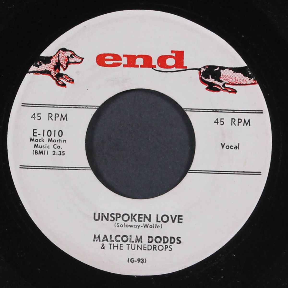 tonight / unspoken love by MALCOLM DODDS & TUNEDROPS