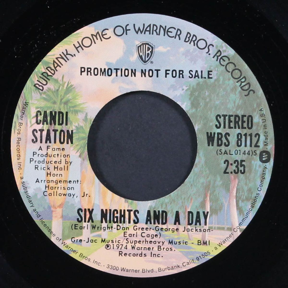 six nights and a day / mono by CANDI STATON