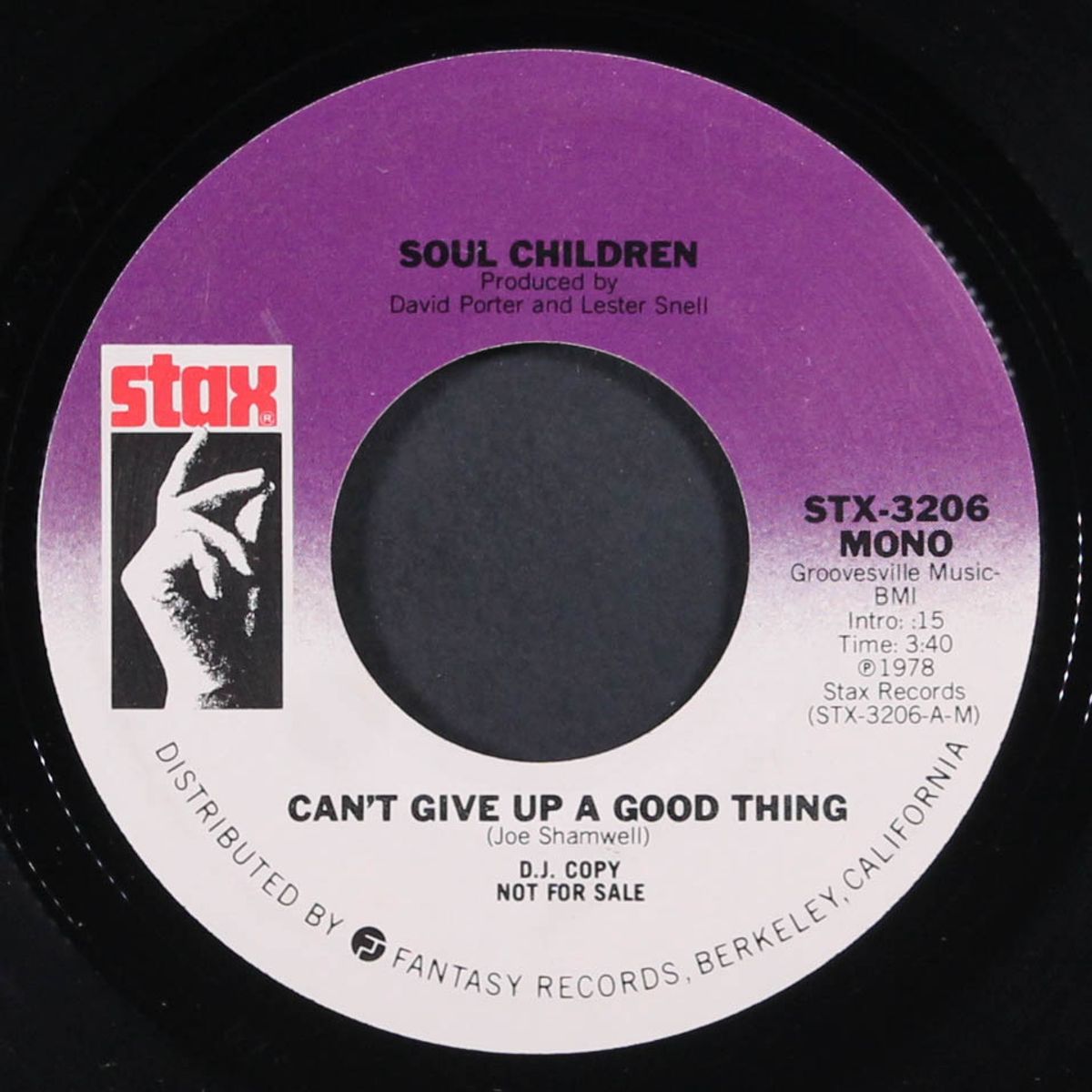 can't give up a good thing / mono by SOUL CHILDREN