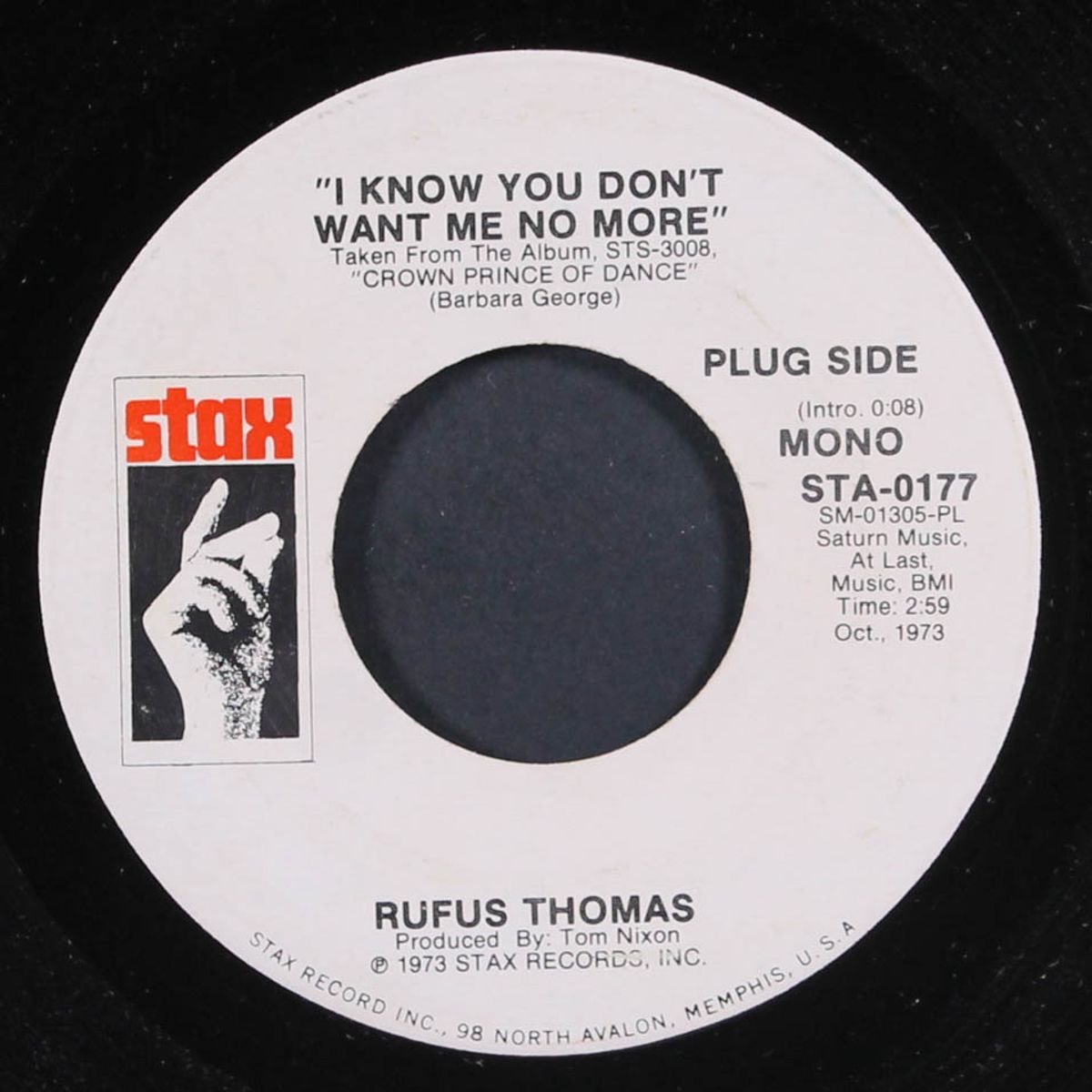 i know you don't want me no more / i'm still in love with you by RUFUS THOMAS