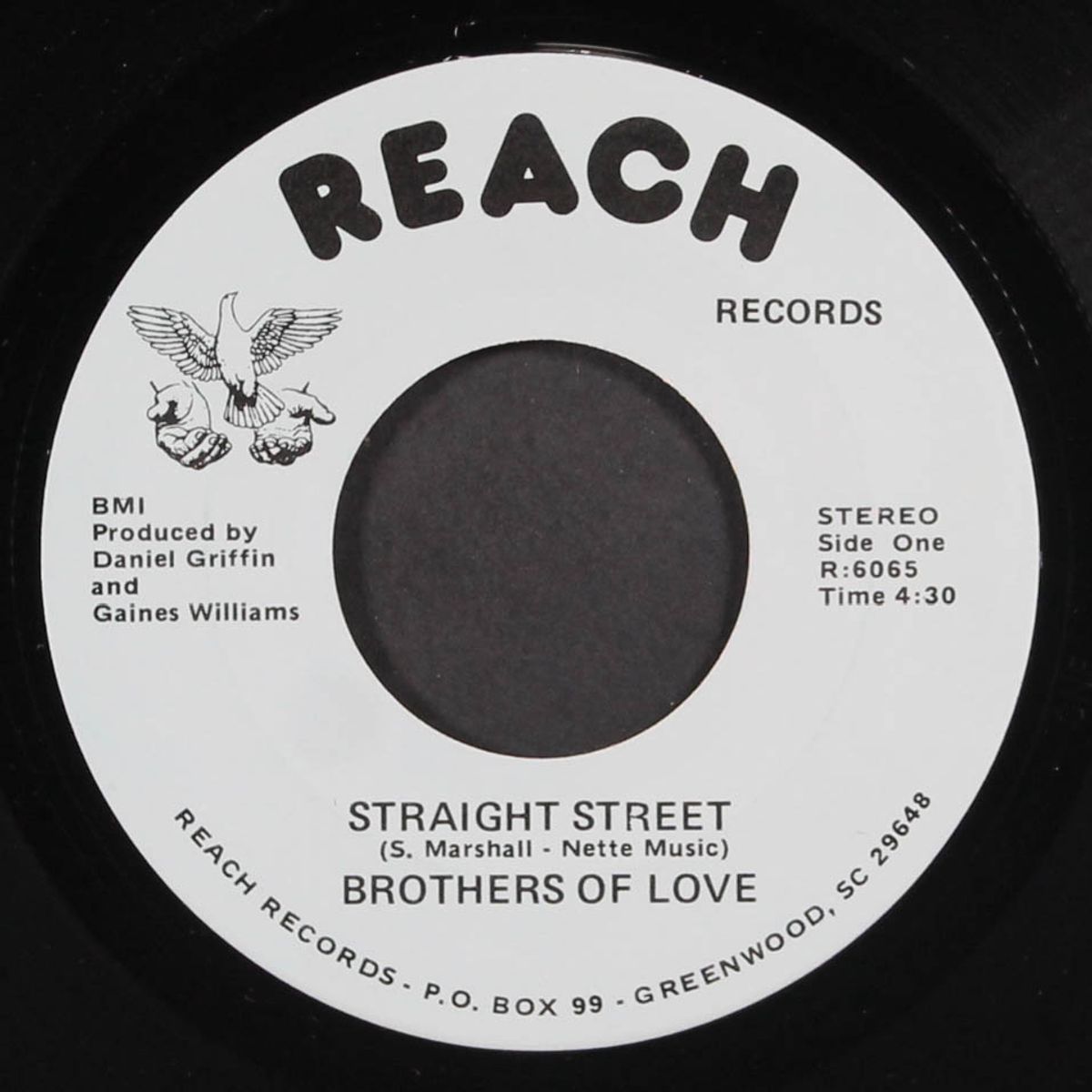 don't wonder about him / straight street by BROTHERS OF LOVE